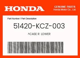 51420-kcz-003 Honda Genuine Case R Lower -