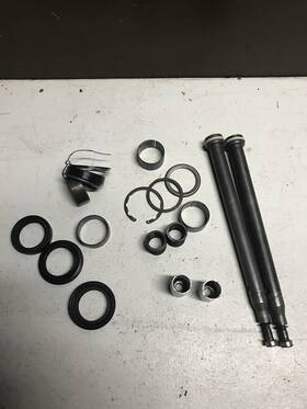 Honda 51432461771 1982 Cb650 Internal Fork Parts Pipe Bushing Snap Ring Spring Oil Lock