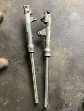 51440-mb0-771 Honda 1983 1985 Vf700s V45 Front Fork Shock Left Right
