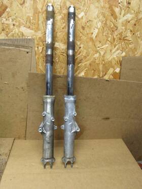 51500-374-013 Honda 1976 Cb550k Front Forks Legs Tubes For Parts Or Rebuild