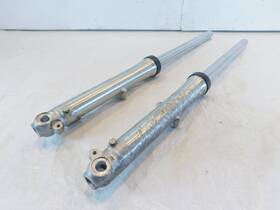 Honda 51500-465-010 Cm185t Cm200t Twinstar Silver Front Wheel Suspension Fork Shock Leg Tubes