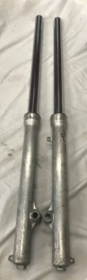 51500-gc4-831 Honda Cr80 Forks 1985 Oem Used Part P/n
