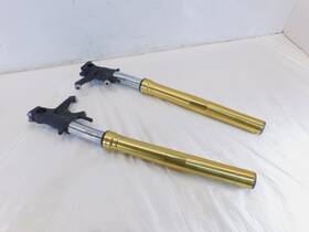 51500-mkf-305 Honda 2017-2024 Cbr1000rr Cbr1000ra Front End Wheel Suspension Fork Shocks -bent