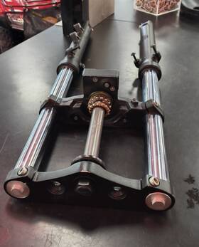 51500-mkg-a01 Honda Oem 201-2019 Cmx 500 Rebel Front Fork Left Right Assembly
