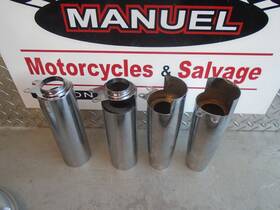 51620-mea-670 Honda 2008 Vtx1300t Fork Tube Chrome Covers