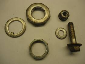 53219-get-000 Honda 02-09 Metropolitan Chf 50 Steering Stem Nut Triple Tree Chf50