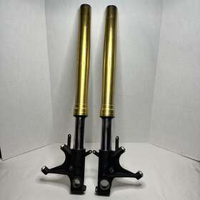5674-86967 Honda 2015 12-16 Cbr1000rr Front Forks Suspension Fork Tubes Oem Straight