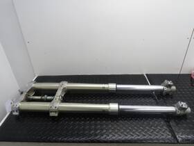 65234 Honda 91 Cr 125 125r Oem Front Forks Right Left Fork Tubes And Trees 1991