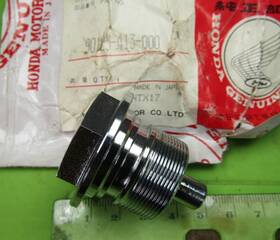 90123-413-000p Honda Front Fork Top Cap Bolt 1978-1981 Cb400 Hawk P/n 90123-413-000 Nos Oem