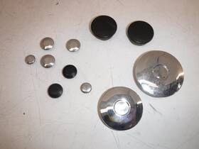 90313-mb0-000 Honda 1986 V65 Magna Cap Cover Chrome Parts Lot