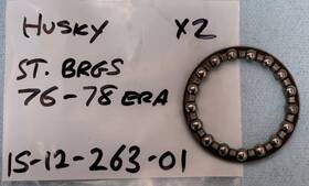 15-12-263-01 Husqvarna Cr/wr Steering Bearings Pair 76-77 Era Nos Item P/n