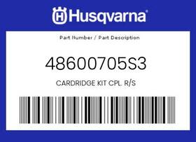 48600705s3 Husqvarna Genuine Cardridge Kit Cpl. R/s -
