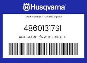 Husqvarna 48601317s1 Genuine Axle Clamp R/s With Tube Cpl. -