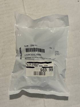 2208101 Indian Ftr 1200 K-fork Seal 43mm Front Fork Kit Nos Oem Pn#2208101