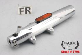 5632892 Indian 2021 Roadmaster Limited Front Right Fork Slider Chrome