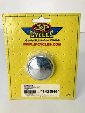 1425h6 J & P Cycles Chrome Fork Stem Nut Cover For Motorcycles And New Sealed