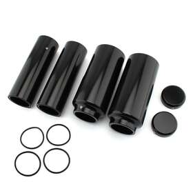 Jpartstoreusa 310001154221 6x Motorcycle Full Fork Cover Set Black For Harley Davidson Dyna 2006 2007-2017