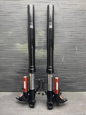 235-57856 Kawasaki 2021 Ninja Zx10r Front Suspension Fork Tubes Straight #33125