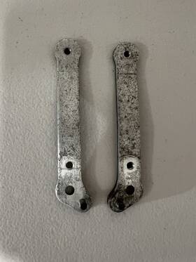 32065-1376 Kawasaki 03 04 2003 2004 Ninja Zx6r 636 Rr Front Fender Fork Brackets