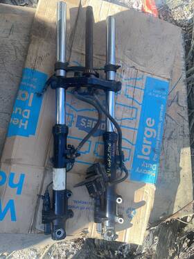 44001-1457 Kawasaki 1984 83 84 Gpz 1100 Zx1100 Oem Fork Tubes Front Suspension Triple Tree