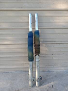 44001-1729 Kawasaki 1989 Kx250 Kx 250 Oem Front Forks Fork No Leaks
