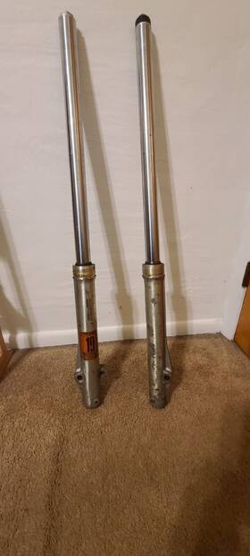 1982kdx450 Kawasaki 44001-4004 Forks Nice Kdx 450