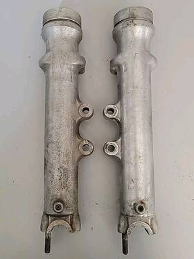 44006-039 Kawasaki H1 500 H2 750 Front Fork End Lower Slider Tubes Rh Lh 72 73 74 75 Kh