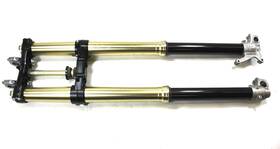 44013-0332 Kawasaki 2022 Kx450x Showa Front Forks With Triple Tree Oem