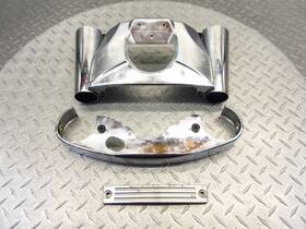 44033-1228 Kawasaki 44033-1230 2001 01-05 Vulcan Nomad Vn1500 Oem Chrome Center Lower Fork Covers 44033-1228 Kawasaki 44033-1230 2001 01-05 Vulcan Nomad Vn1500 Oem Chrome Center Lower Fork Covers