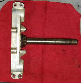 44037-1021 Kawasaki Kdx 175 1982 Kdx175 Bottom Triple Tree Steering Stem