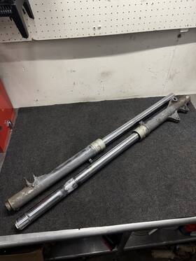 44070-1369 Kawasaki 95-06 Kdx200 220 Oem Forks Shocks Front Suspension Tubes Legs Cores