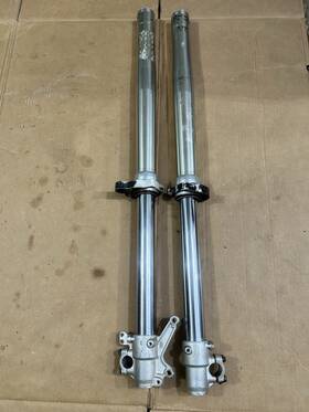 44070-1518-14 Kawasaki 1997 Kx 250 Front Forks Suspension Shock Kx250 97 Left Right Fork Tubes