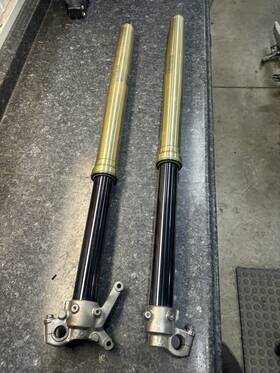 44071-0777 Kawasaki 2012 Kx250f Forks Suspension Showa Sff Fork