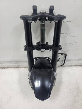 44071-1433-58z Kawasaki 2020 Z900 Zr 900 Front Forks Dampers With Brake Calipers - Black