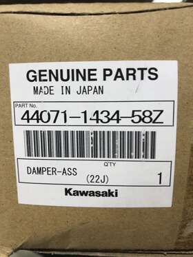 44071-1434-58z Kawasaki Rh Front Fork Assembly For 2020-2023 Zr900 /z900