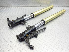 44071-5025 Kawasaki 44071-5026 2009 08-11 Ninja Zx14 Zx1400 Oem Fork Tubes Front Suspension Legs Bent