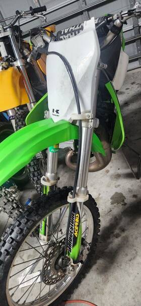 44075-1130-14 Kawasaki 2000-2013 Kx85 Kx100 Kx 85 100 Front Forks Triple Tree Clamps Big Wheel