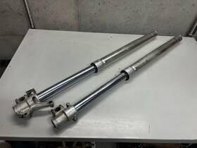 49116-1133 Kawasaki 1995 95 Kx250 Kx125 Front Suspension Forks Pulled From 49116-1133 Kawasaki 1995 95 Kx250 Kx125 Front Suspension Forks Pulled From