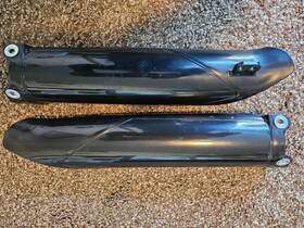 55020-1938 Kawasaki Oem Fork Guards L And R Black