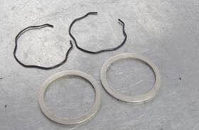 92033-1077 Kawasaki 06-11 Ninja Zx14 Fork Oil Seal Retainer Clips Snap Ring