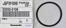 92055-0106 Kawasaki New 2007-2024 Kx 250 450 Front Fork O-ring Base Valve Cap Oe
