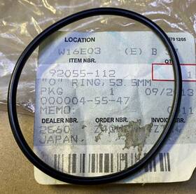 92055-112 Kawasaki Oem Fork O-ring Ninja Zx10r Vn900 Vn1700 Kz Z1000 Klf Bn125