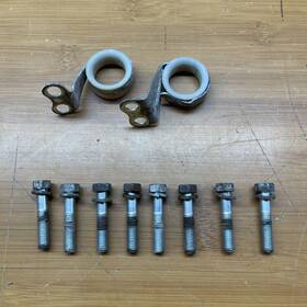 92072-1166 Kawasaki Oem 1986 1987 Kxt250 Tecate 3 Front Fork Hose Guides