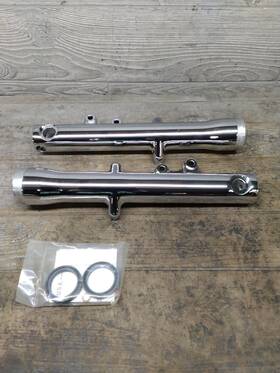 K53020-195m Kawasaki Nos Vulcan Vn 1500 Front Suspension Fork Legs Tubes Oem