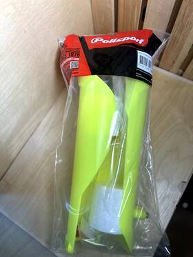 8398600009 Ktm Polisport Fork Guards Husq/ktm 15- Flo Yellow Discontinued Color New