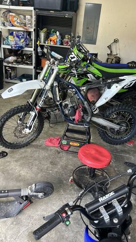 A460c109w403220 Ktm 85cc Air Fork - 85 Sx / Husqvarna Tc 2021-2024