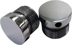 La-7504-39 La Choppers Flush-mount Fork Tube Cap Polished #la-7504-39 Harley Davidson
