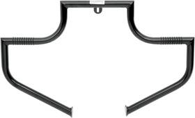 Bl110-1 Lindby Black 1 1/4 Inch Front Motorcycle Highway Bar 2000-17 Harley Fat Boy
