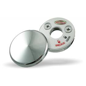 111500 Marlins Genuine Accessories Chrome Swivel Fork Lock Key Cover -