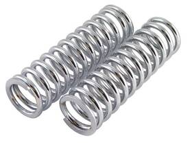 35322 Mid Usa Replacement Chrome Lower Outer Springs For Harley Springer Forks